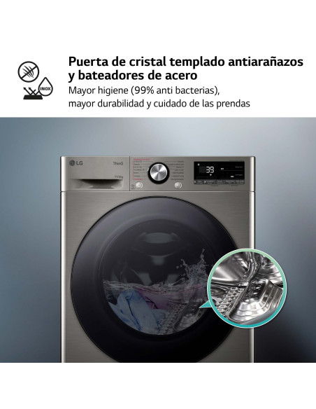 Lavasecadora Lg F4DR7011AGS