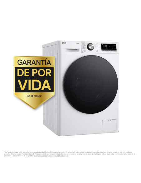 Lavasecadora Lg F4DR7011AGW