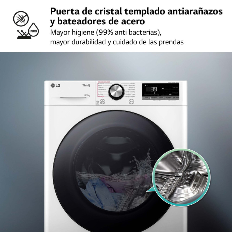 Lavasecadora Lg F4DR7011AGW Lavasecadora Lg F4DR7011AGW
