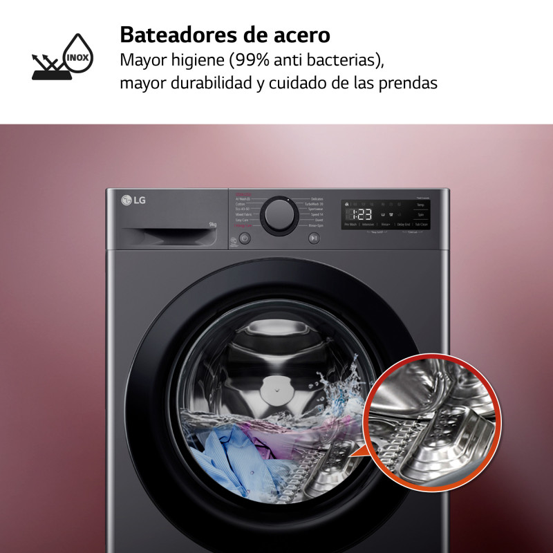 Lavadora Lg F4WR5009A6M Lavadora Lg F4WR5009A6M
