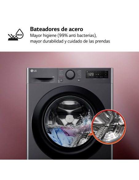 Lavadora Lg F4WR5009A6M