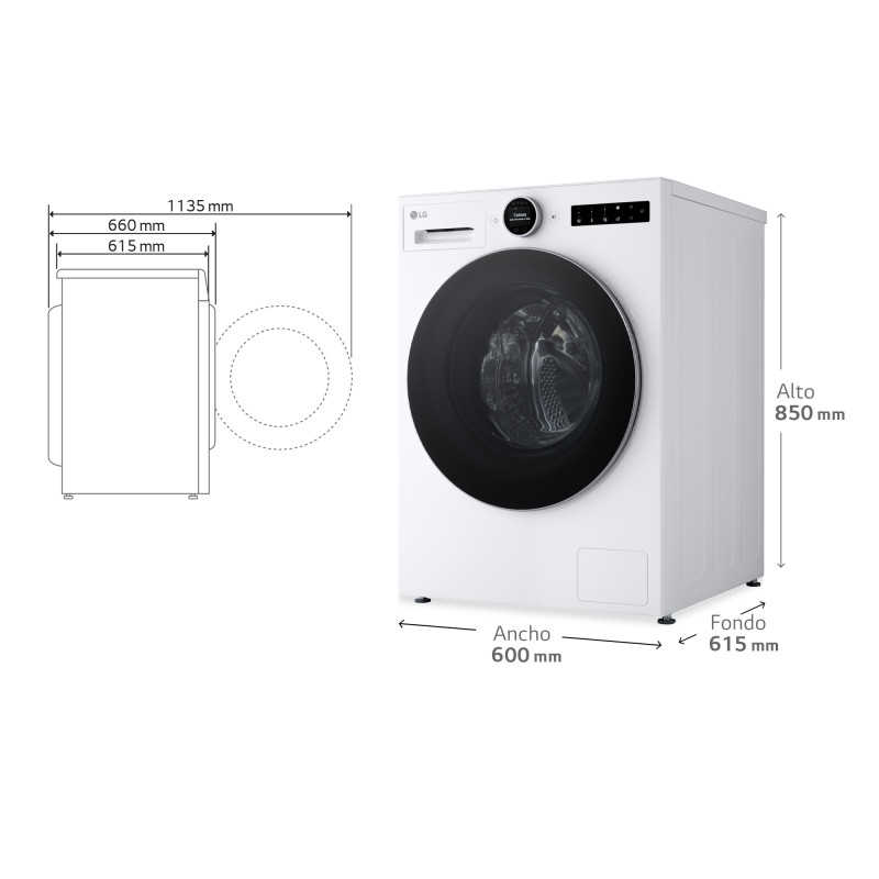 Lavadora Lg F4X7513TWS Lavadora Lg F4X7513TWS