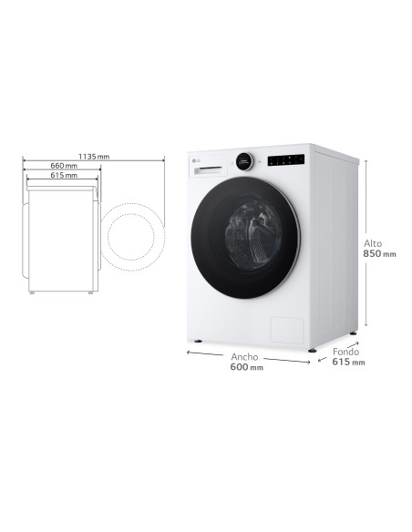 Lavadora Lg F4X7513TWS