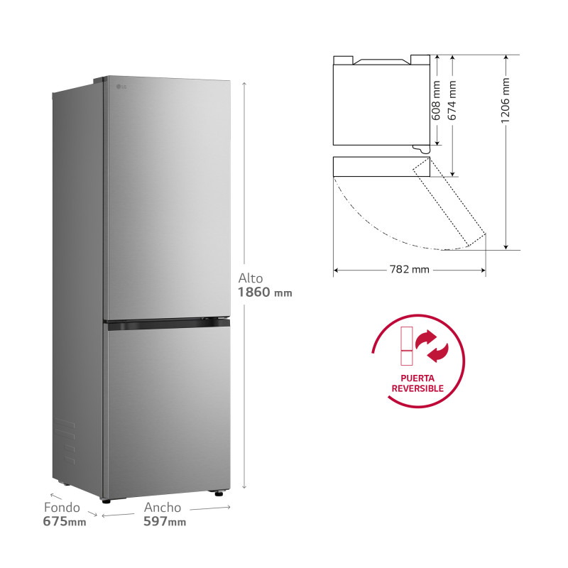 Combi NF Lg GBBS312CPY