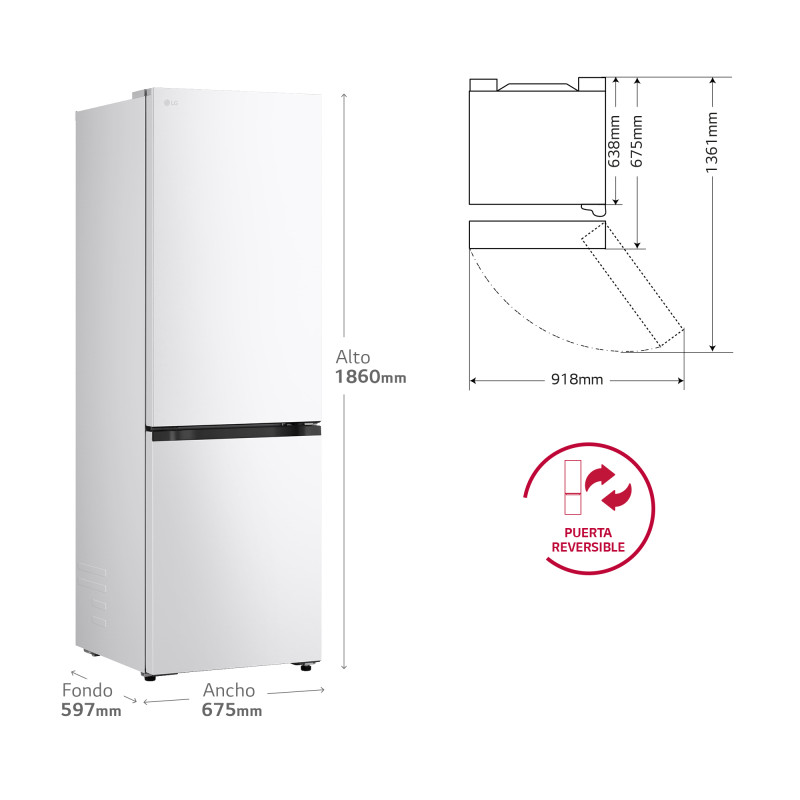 Combi NF Lg GBBS312CSW