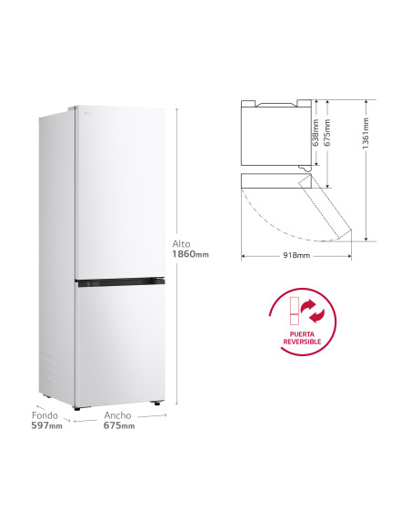 Combi NF Lg GBBS312CSW
