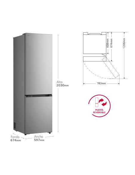 Combi NF Lg GBBS322BSW