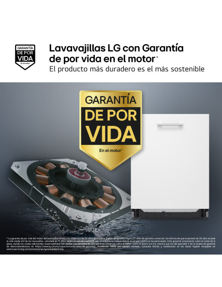 Lavavajillas 60 INT Lg DB597TXS