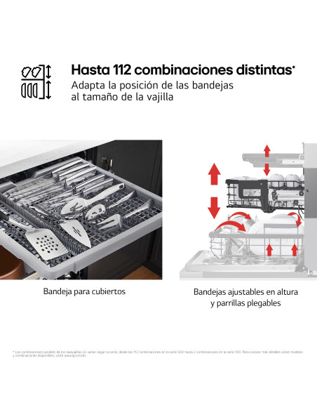 Lavavajillas 60 INT Lg DB597TXS