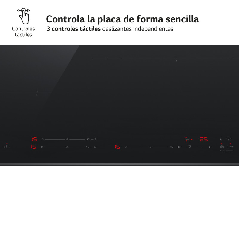 Vitroceramica induccion Lg CI5Z2421BN