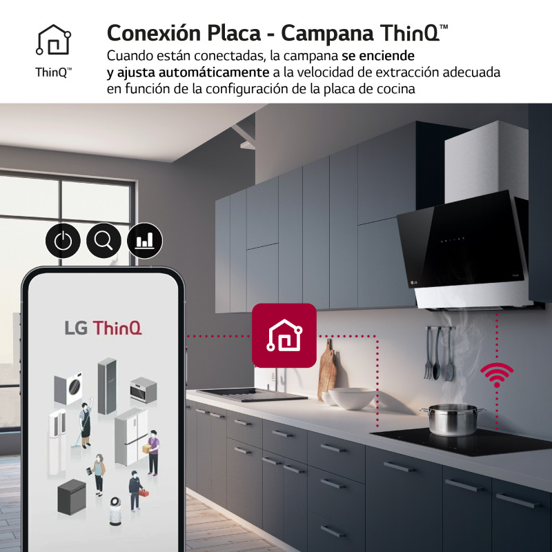 Vitroceramica induccion Lg CI5Z2421BN