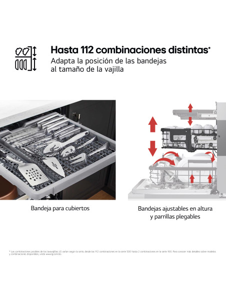 Lavavajillas 60 INT Lg DB273TX