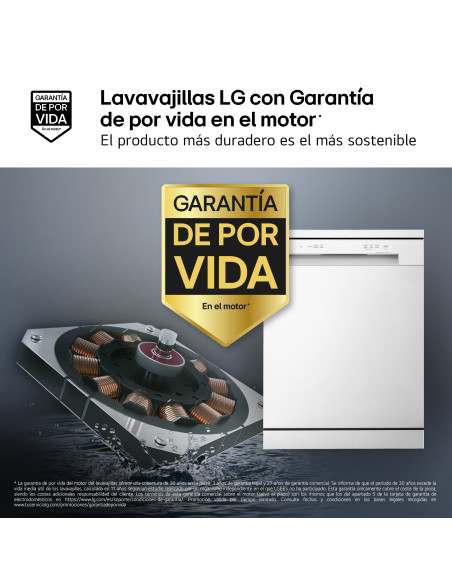 Lavavajillas 60 Lg DF142FW