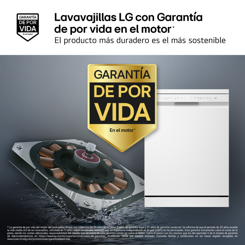 Lavavajillas 60 Lg DF273FW