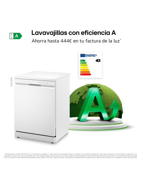Lavavajillas 60 Lg DF273FW
