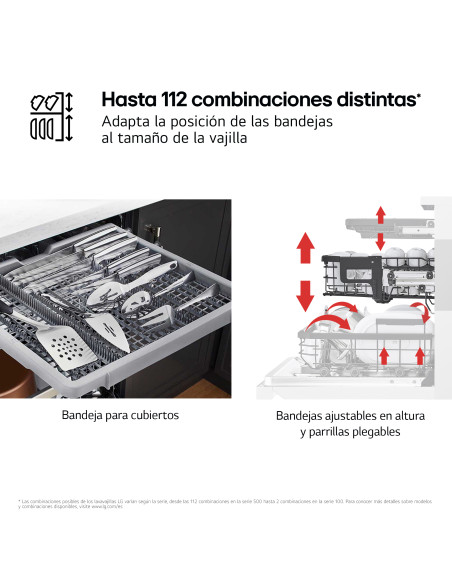 Lavavajillas 60 Lg DF273FW