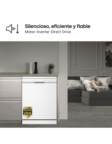 Lavavajillas 60 Lg DF273FW
