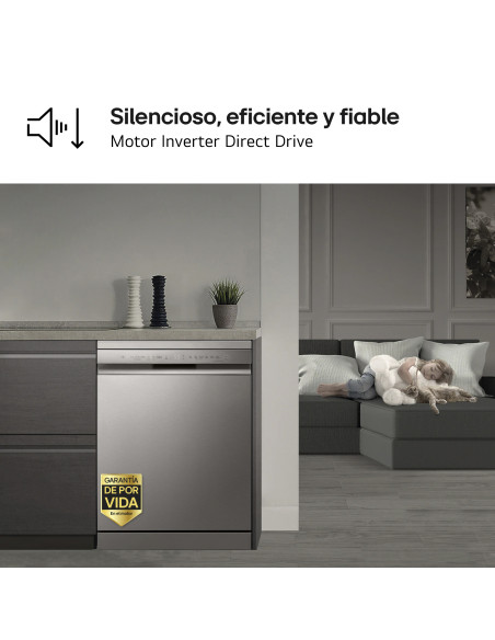 Lavavajillas 60 Lg DF355FP