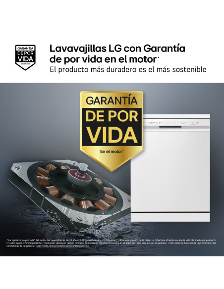 Lavavajillas 60 Lg DF355FW