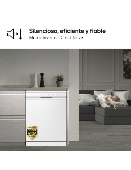 Lavavajillas 60 Lg DF355FW