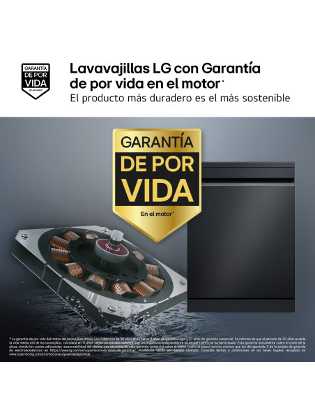 Lavavajillas 60 Lg DF375HMS