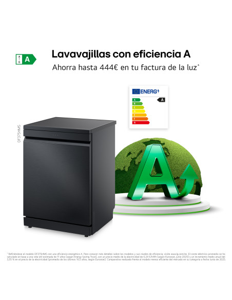Lavavajillas 60 Lg DF375HMS