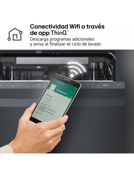 Lavavajillas 60 Lg DF375HMS