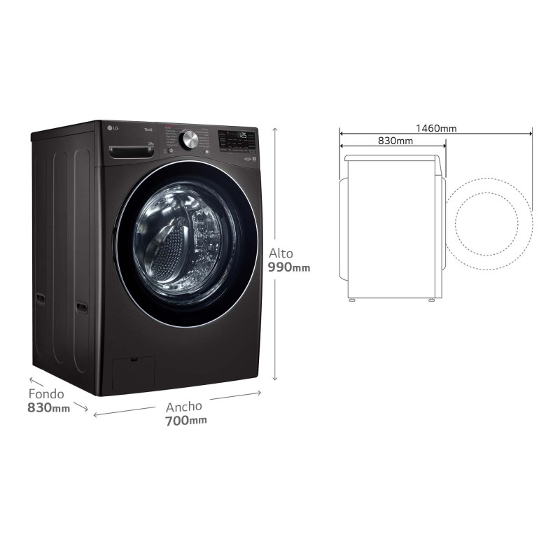Lavadora Lg F0P3CYV2E Lavadora Lg F0P3CYV2E