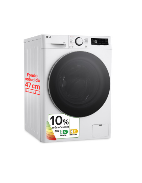 Lavasecadora Lg F2DR5S09A1W