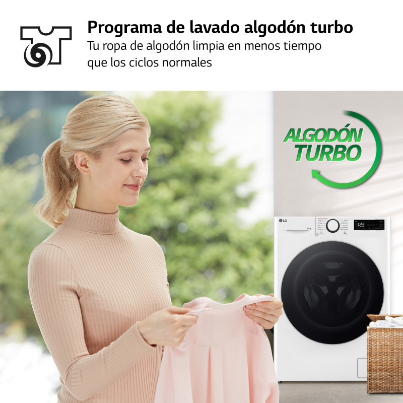 Lavasecadora Lg F2DR5S09A1W Lavasecadora Lg F2DR5S09A1W