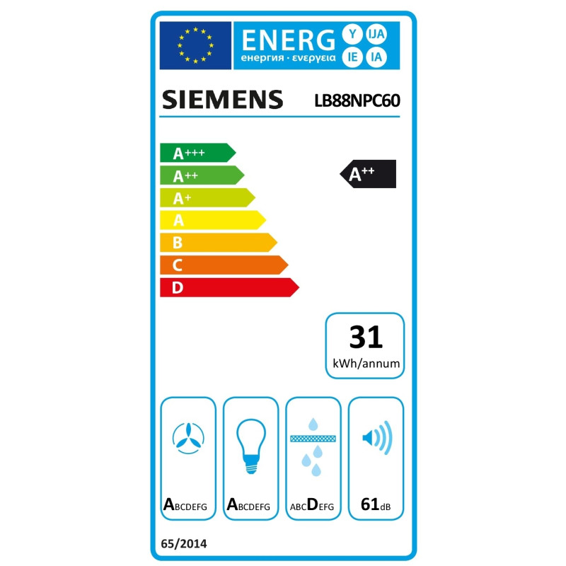 Campana conv. Siemens LB88NPC60, Top Campana conv. Siemens LB88NPC60, Top