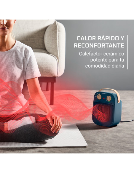 Termoventilador Rowenta SO8230F0 My Nomad 1800W Azul