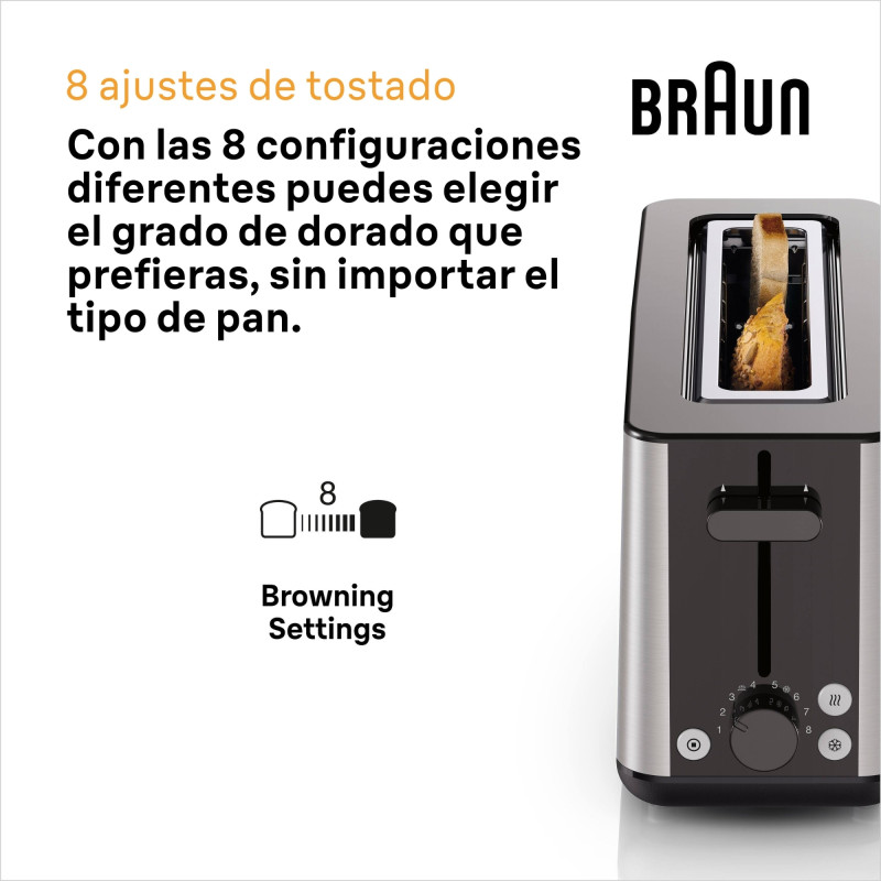 Tostador BRAUN HT1610BK Tostador BRAUN HT1610BK