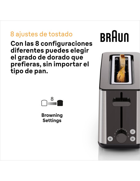Tostador BRAUN HT1610BK