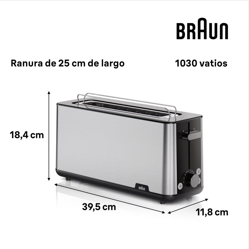 Tostador BRAUN HT1610BK Tostador BRAUN HT1610BK
