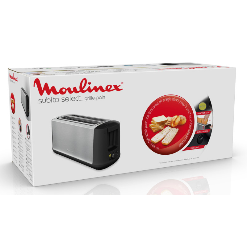 Tostador Moulinex LS342D10, INOX, 2... Tostador Moulinex LS342D10, INOX, 2...