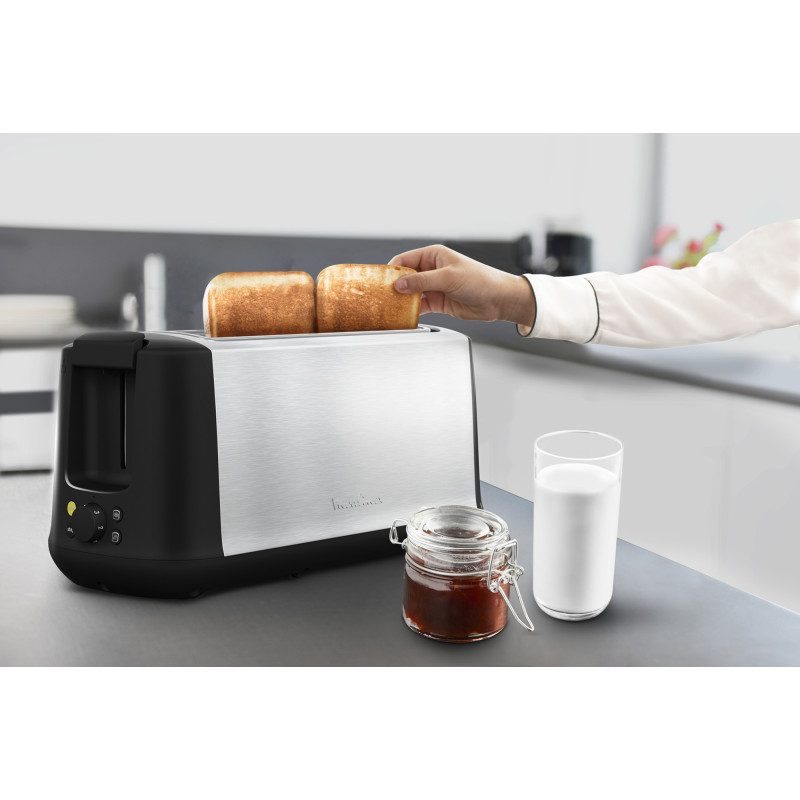 Tostador Moulinex LS342D10, INOX, 2... Tostador Moulinex LS342D10, INOX, 2...