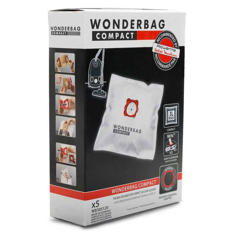 Bolsa aspirador Rowenta WB305120