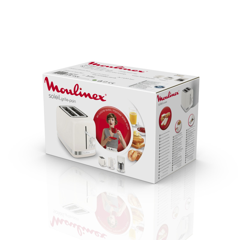 Tostador Moulinex LT300A10, 2 ranuras Tostador Moulinex LT300A10, 2 ranuras