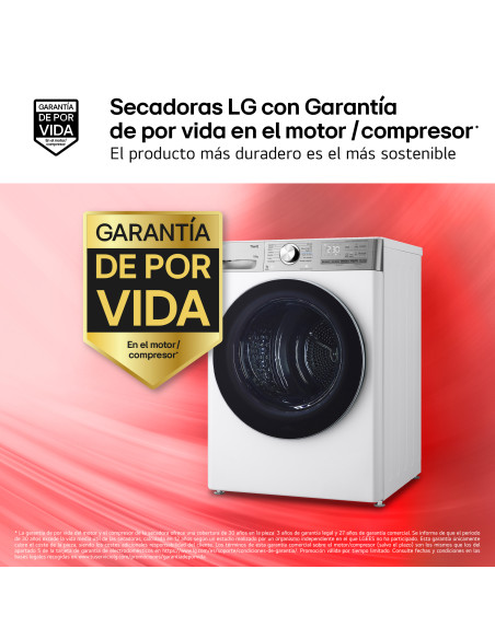 Secadora Lg RH80V9AV4N