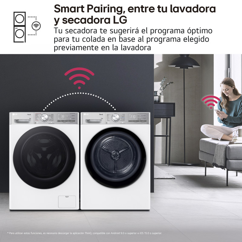 Secadora Lg RH80V9AV4N Secadora Lg RH80V9AV4N