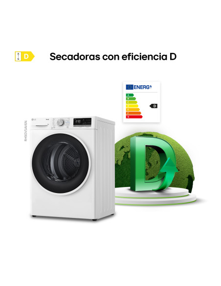 Secadora Lg RH90V5AV6N