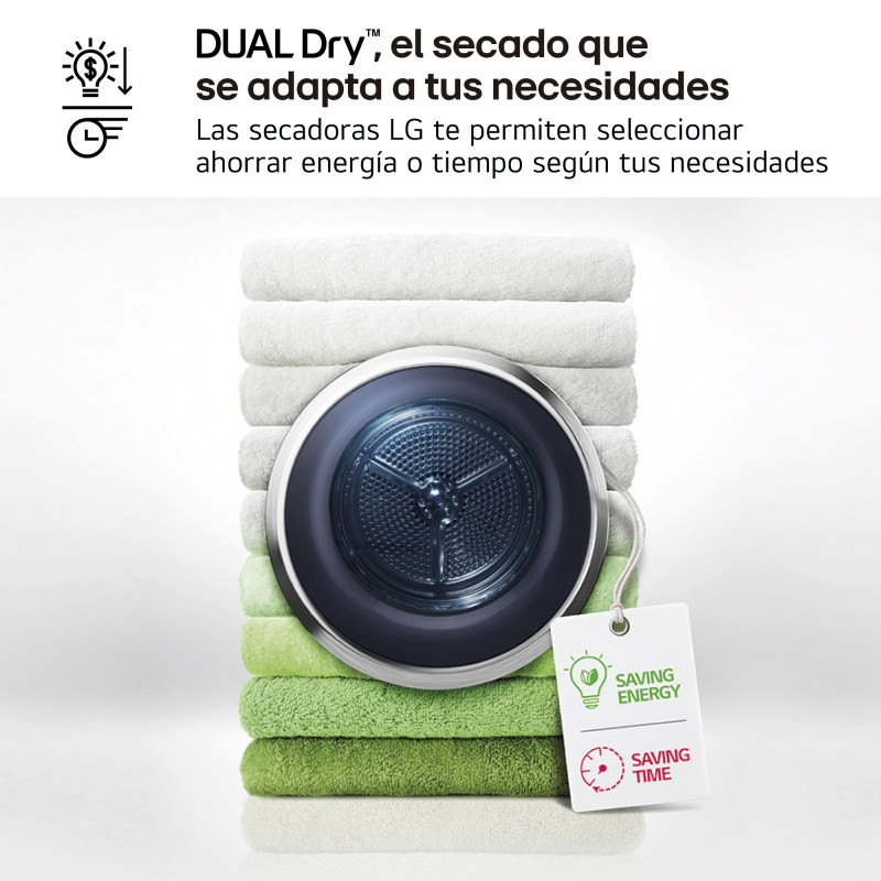 Secadora Lg RH90V5AV6N