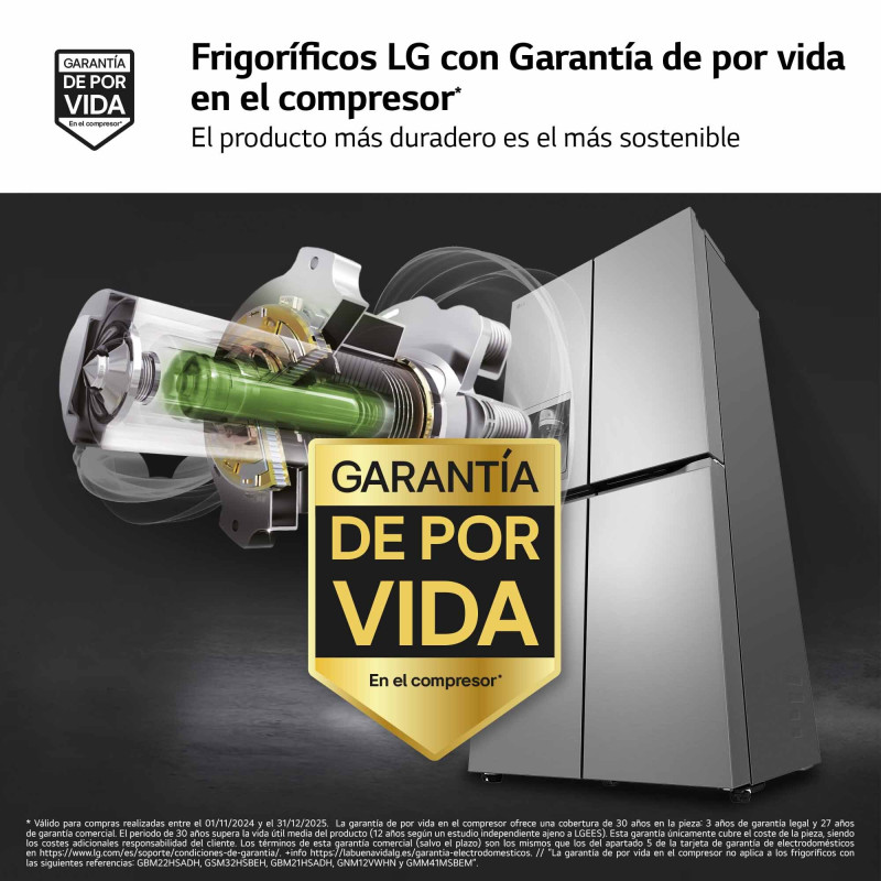 Frigorifico side by side Lg GML860PYFE