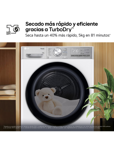 Secadora Lg RH10V9AV2WR