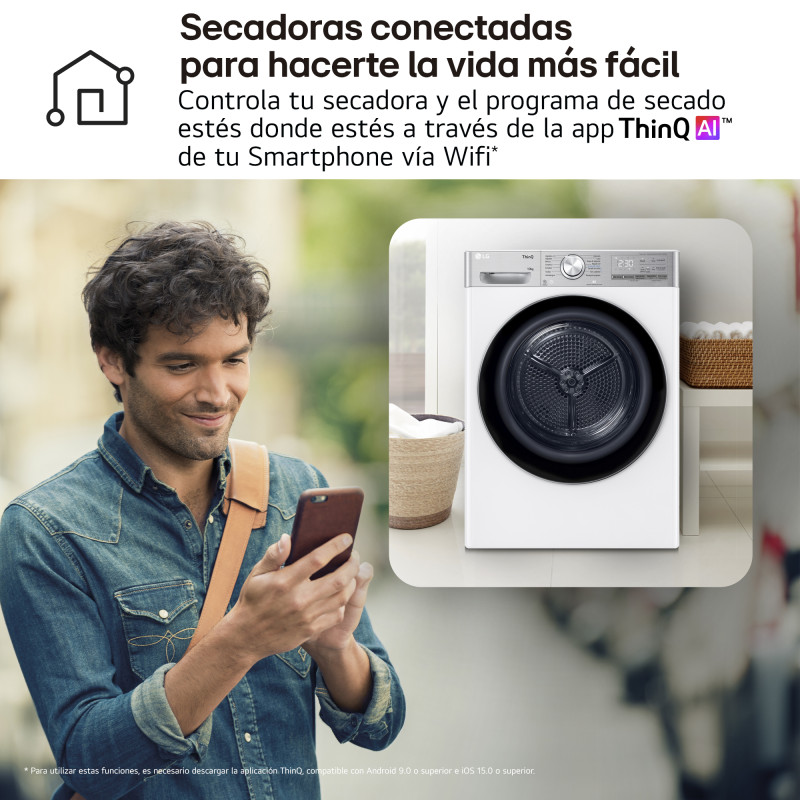 Secadora Lg RH10V9AV2WR Secadora Lg RH10V9AV2WR