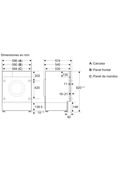 Lavasecadora INT Bosch WKD28260ES