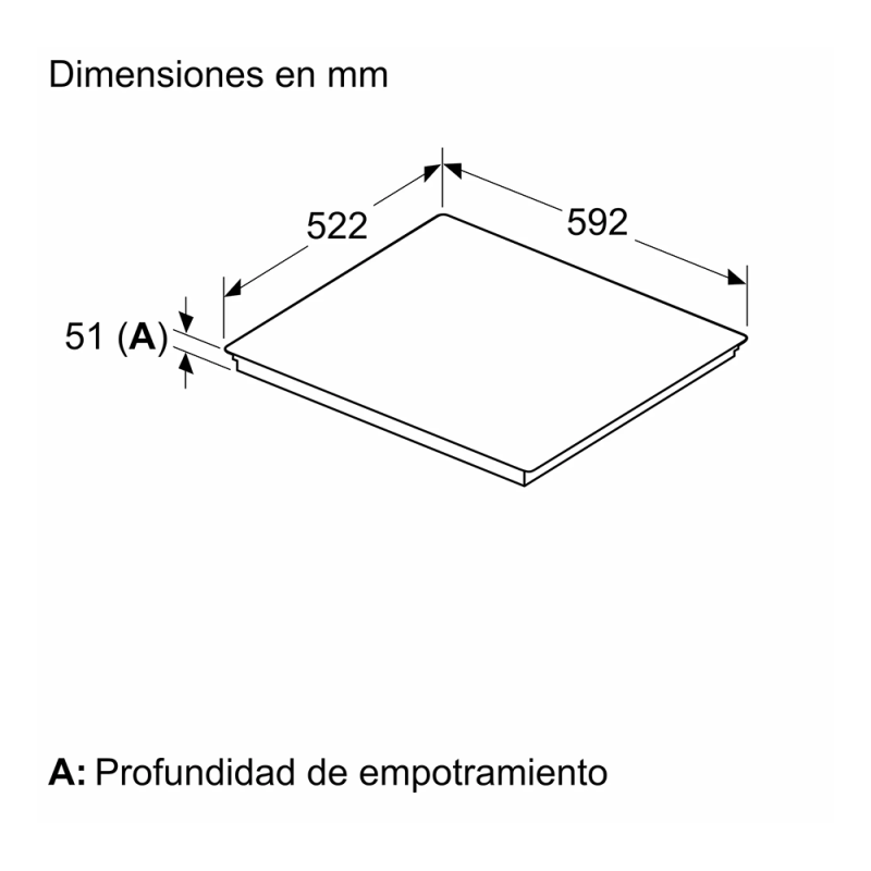 Vitroceramica Induccion indep. Bosch...