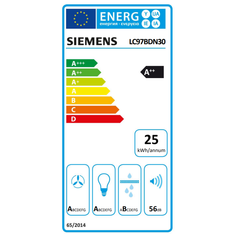 Campana decorativa pared Siemens... Campana decorativa pared Siemens...