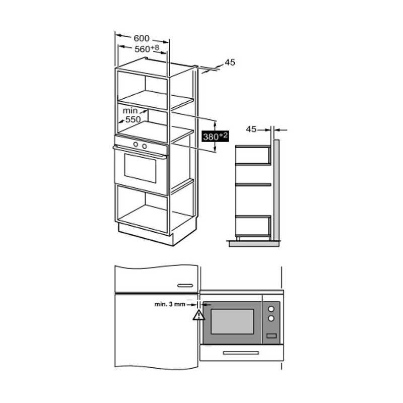 Microondas INT Beko BMGB25353KSB
